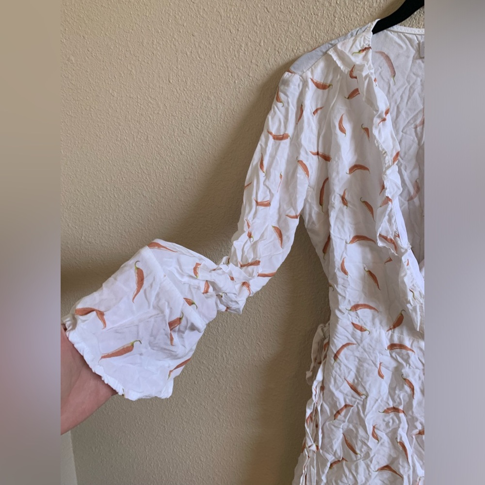 Charlie Holiday Valentina Chili Wrap Mini Dress 🌴 - Picture 6 of 14